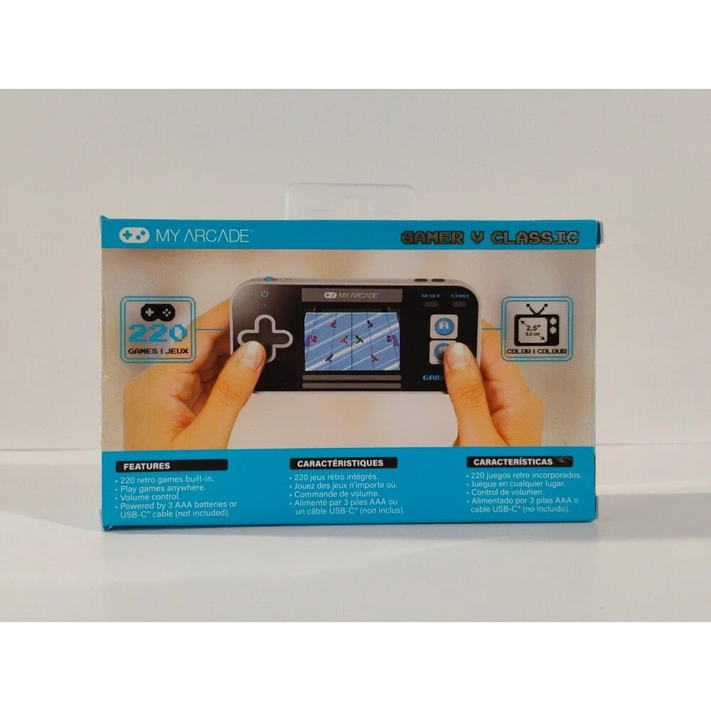 My Arcade Gamer V Classic 220 Retro Games Portable Gaming System